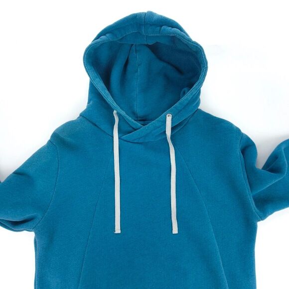 OUTERKNOWN Passport Pullover Seaport Blue French Terry Knit Sweatshirt Gorpcore - Picture 5 of 9